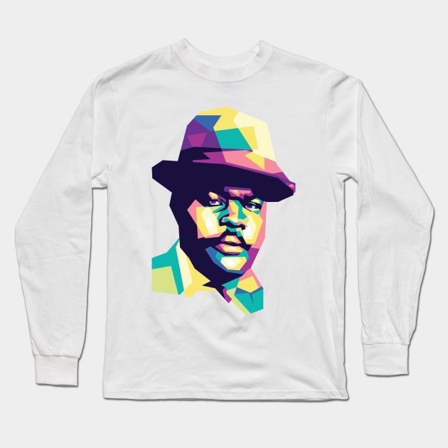 Marcus Garvey wpap fullcollor Long Sleeve T-Shirt by agungsaid1234